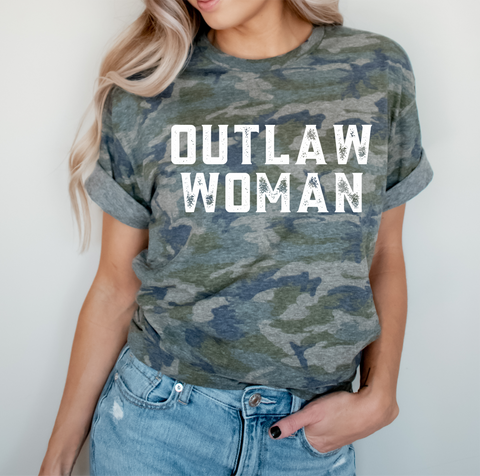 GRAPHIC TEE 329 Outlaw Woman XLarge
