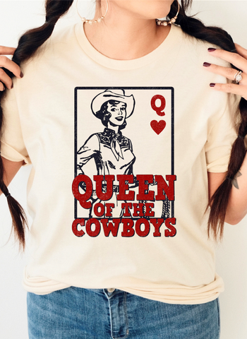 GRAPHIC TEE 575C Queen Of The Cowboys