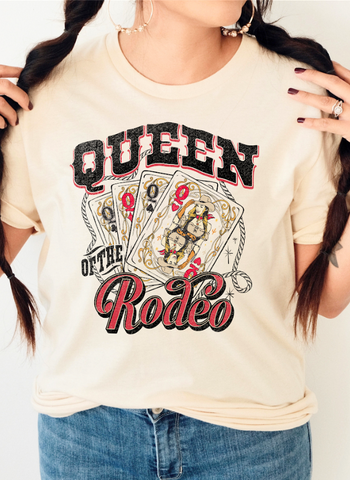 GRAPHIC TEE 581C Queen Of The Rodeo
